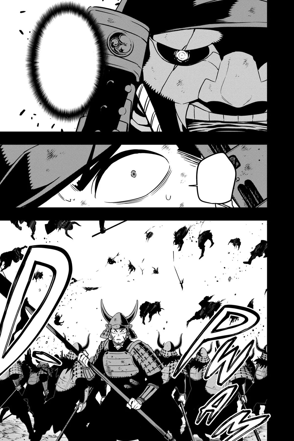 Manga panel from Kaiju No. 8 - 怪獣8号