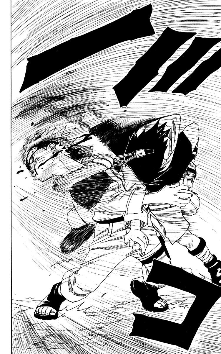 Manga panel from Naruto - ナルト
