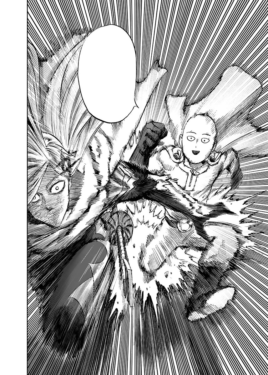 Manga panel from One-Punch Man - ワンパンマン