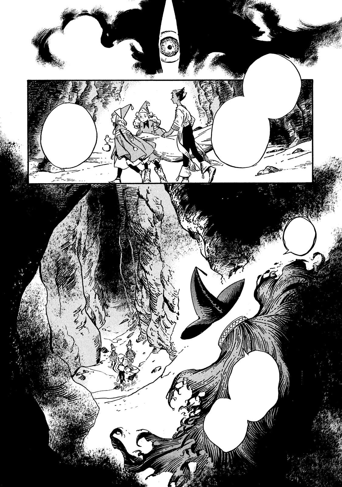 Manga panel from Witch Hat Atelier - とんがり帽子のアトリエ