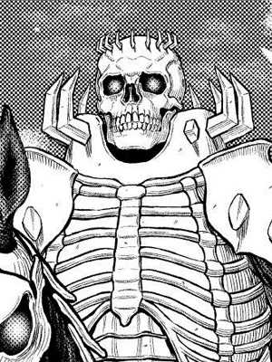 Skull Knight, a character in Berserk