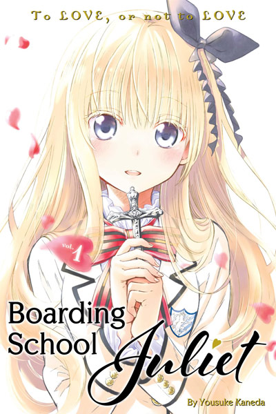 Cover of the first Japanese volume of Boarding School Juliet