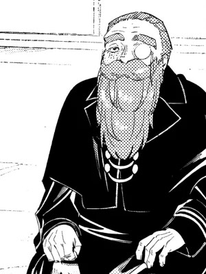 Denken, a character from Frieren: Beyond Journey’s End
