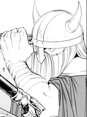 Eisen, a character from Frieren: Beyond Journey’s End