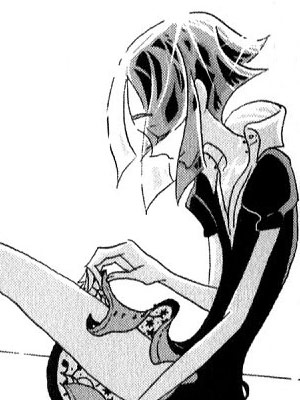 Euclase, a character from Land of the Lustrous