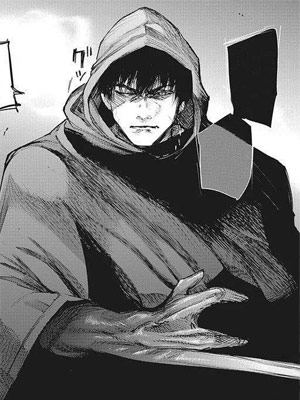 Kotaro Amon, a character from Tokyo Ghoul