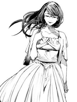 Rize Kamishiro, a character from Tokyo Ghoul