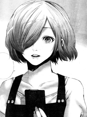 Touka Kirishima, a character from Tokyo Ghoul
